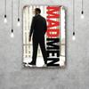 mad men TV show Metal Signs wall decor Vintage Tin Signs Captain Metal Poster Decor for Bar Pub Club Wall Decoration