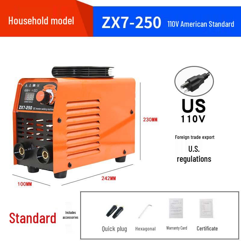 110V Mini Palm Inverter Welder: Compact 250 Model for Household Use