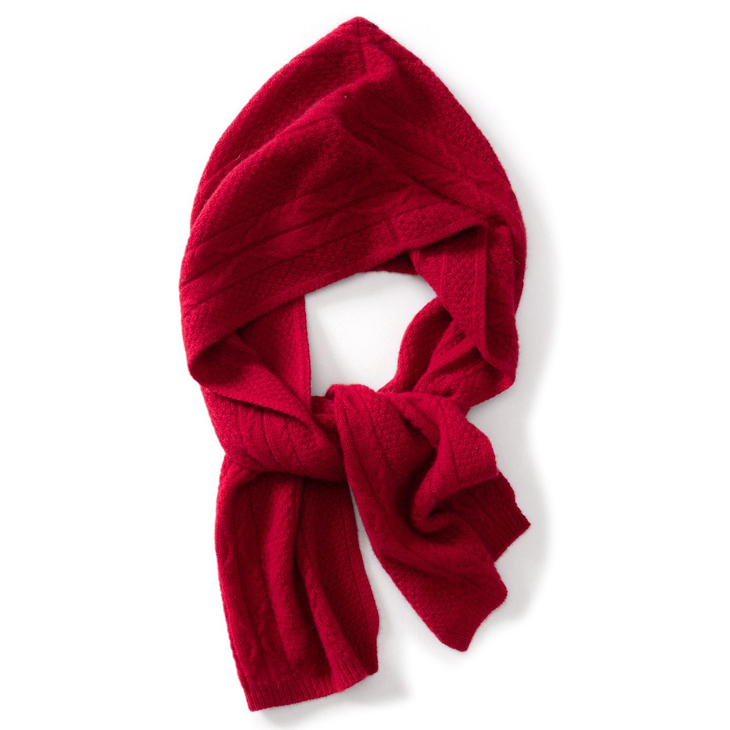 Women s 100% Pure Cashmere Knit Hat - Solid Color, Warm Ear Protection One Size