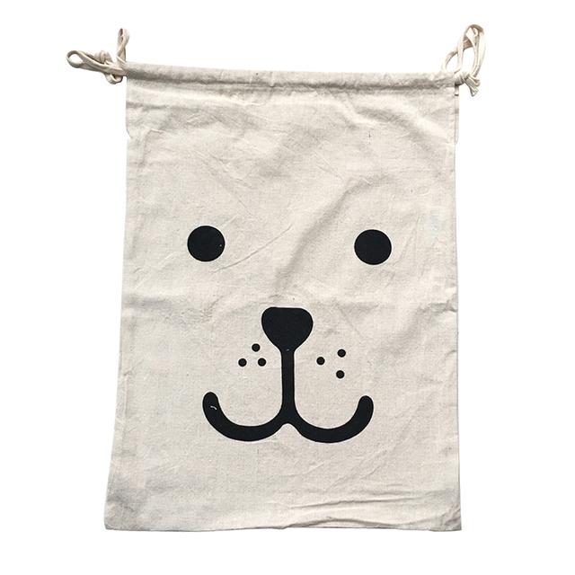 Cartoon High Capacity Drawstring Storage Bucket Folding Laundry Basket Toy Storage Bag Household \n Quilts Bed Sheets Organizer