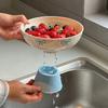 Fruit Plate Living Room Home  Style Dried Fruit Plate Snack Display Plate High Value Coffee Table High-End Drain Tray