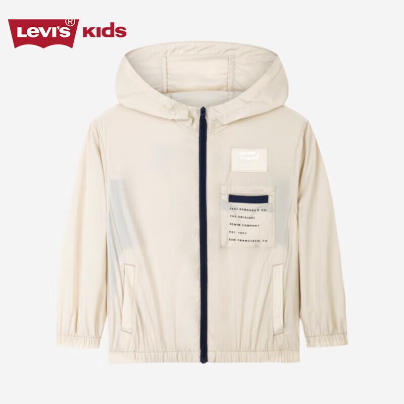 Levi s Kids Unisex Hooded Windbreaker Jacket 120/60