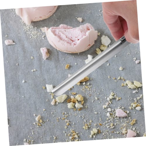 OKUMEYR Stainless Steel Crumb Scraper for Tables, Set of 2. Efficient Crumb Sweeper for Home and Restaurant Use. Perfect for Quickly Cleaning Tables a