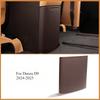 For Denza D9 2024-2025 Central Control Panel Leather-covered Central Armrest Gear Protection Sticker Car Supplies Daquan Tools
