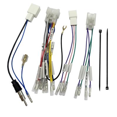 Car Audio Navigation Installation Kit, Harness Connector, For Toyota 2DIN Wide Deck
