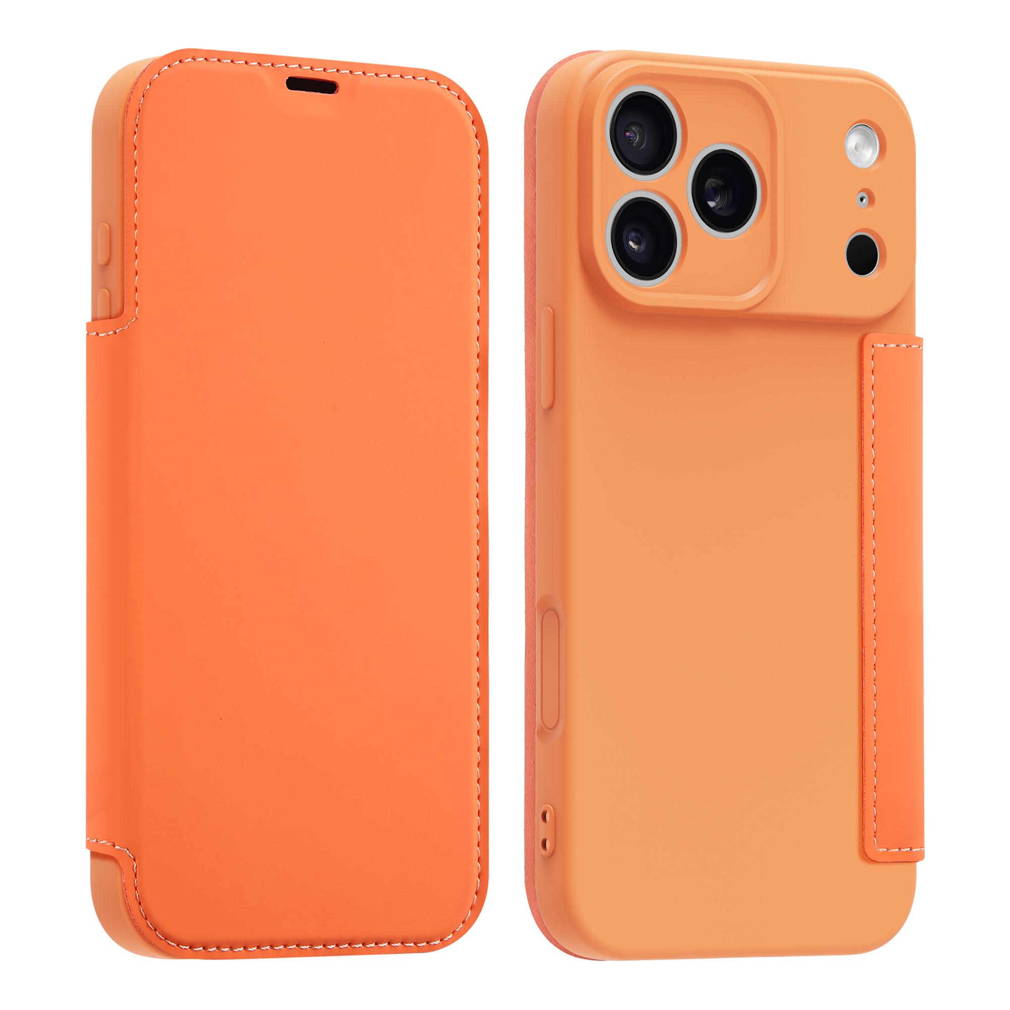 

Flip PU Leather Case For iPhone 17 Pro Max 17 Air 17Pro Liquid Silicone Shockproof Card Pocket Wallet Cover Fundas iPhone17