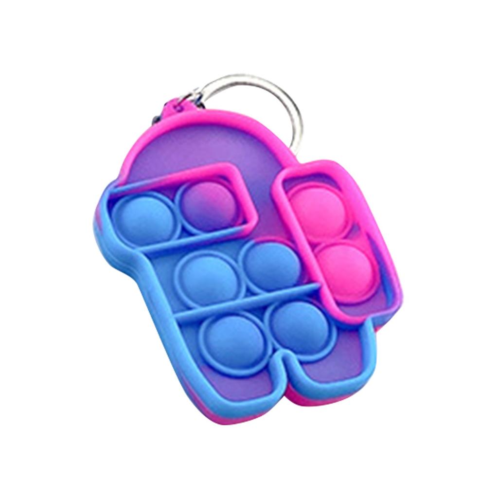 5pc Silicone Sensory Decompression Desktop Puzzle Decompression Toy