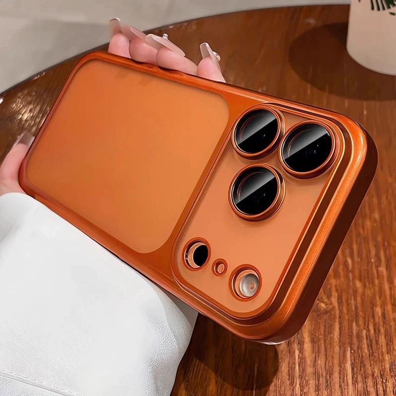 For IPhone 17 Pro Max Case Integrated Lens Protector Matte Skin Friendly Shockproof Ultra Slim Cover IPh 17 Air Anti Drop Bumper