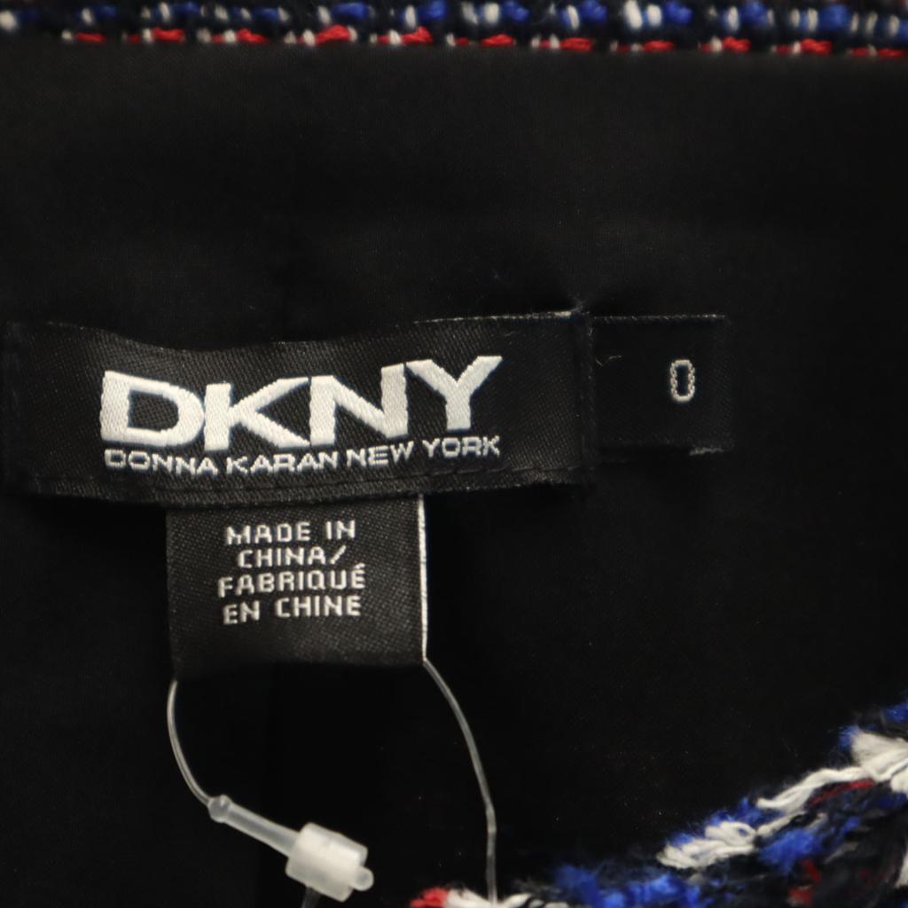 Unused DKNY Tweed No Color Jacket Multi Women Used