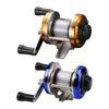 Fishing Reel Metal Fishing Reel Light Weight Baitcasting Reel with Cord for Boats Rock Fishing Beach Lake River Fishing