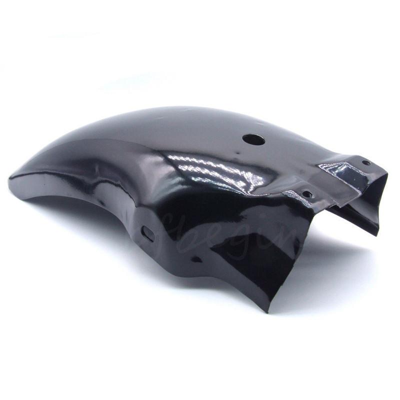 Parafango Posteriore Moto Nero Parafango Metallo per Yamaha Virago V-Star 650 Honda -