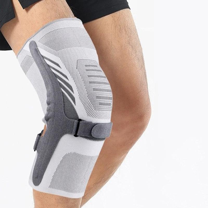 Adjustable Sports Knee Pads for Basketball Football Meniscus Support Pressurized Knee Joint Protection Patella Straps
