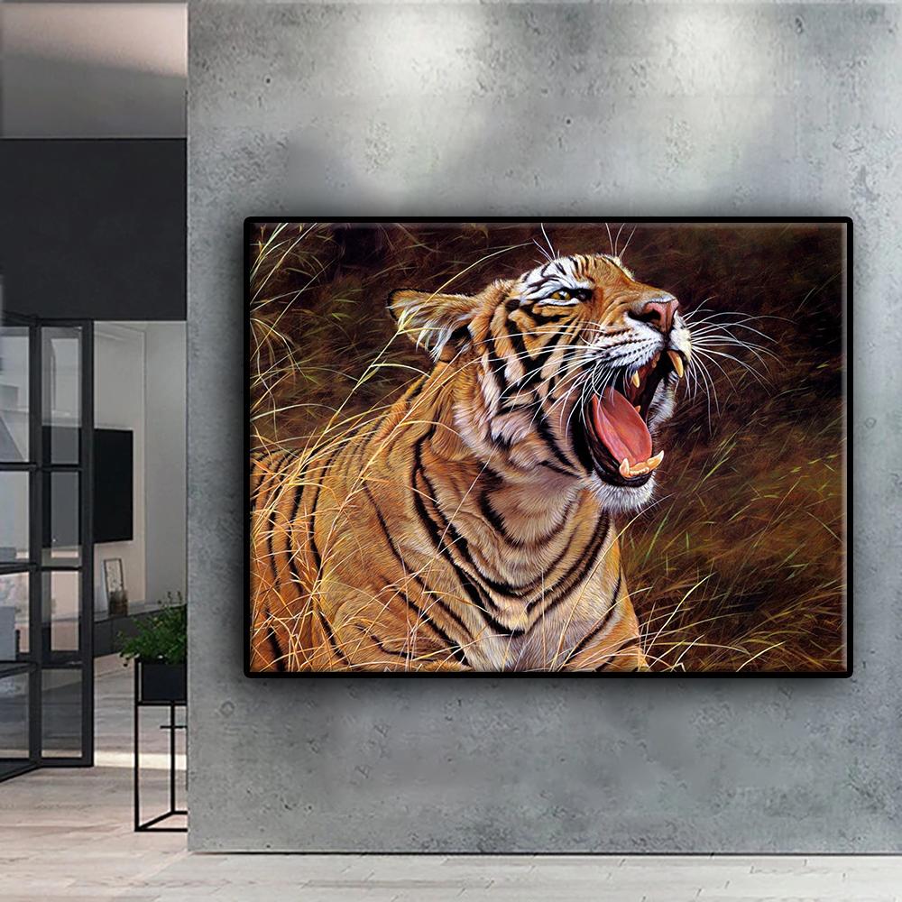 Diamond Painting Animal Tiger Diamond Mosaic Craft Diamond Embroidery Painting