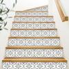 Morocco Printed Pattern Staircase Sticker Self-Adhesive Beautification Staircase Decorative Sticker Moisture-Proof Wall Sticker