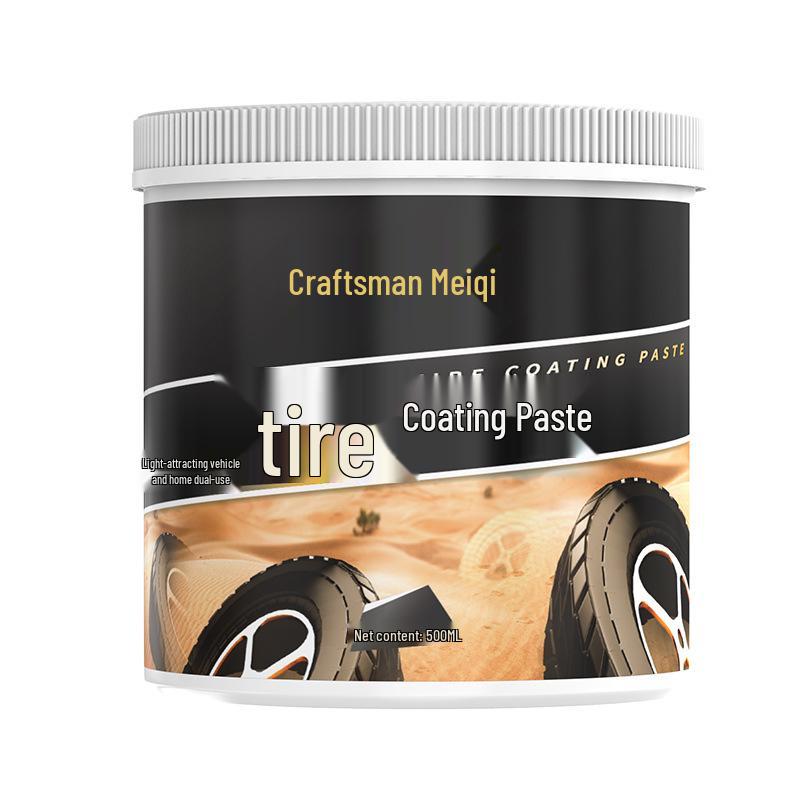 Jiangmei Qi Tire Gloss Wax Cream: Car Tire Shine & Maintenance Agent