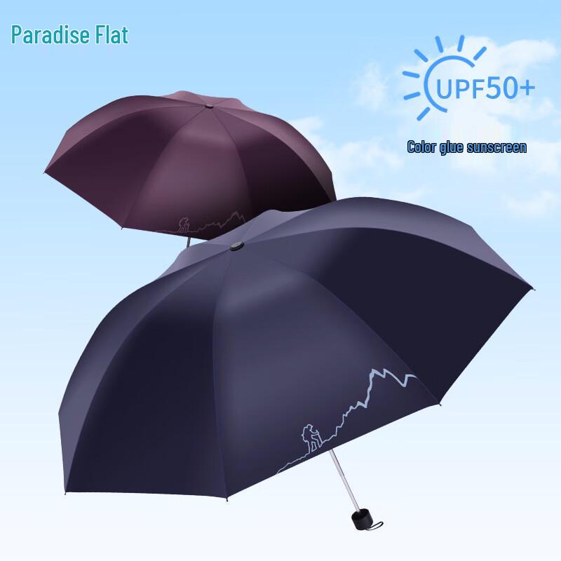 Paradise Umbrella Traveler Large UV-Protection Folding Umbrella