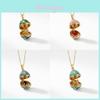 Vintage Shell Pendant Necklace With 18k Gold Plating For Women And Men
