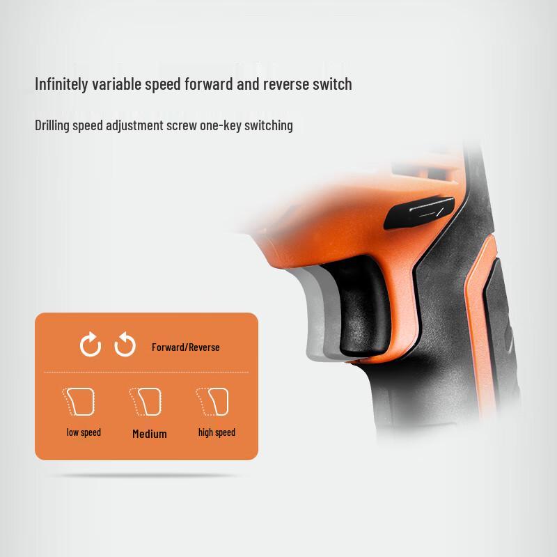 Dongcheng Multi-Function Electric Hammer Drill CN Plug (adapter Included)