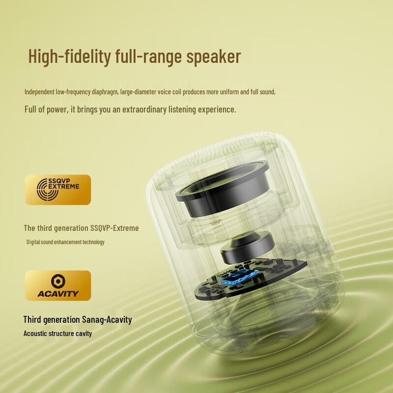 SANAG X6S Mini Wireless Bluetooth Speaker CN plug (adapter included)