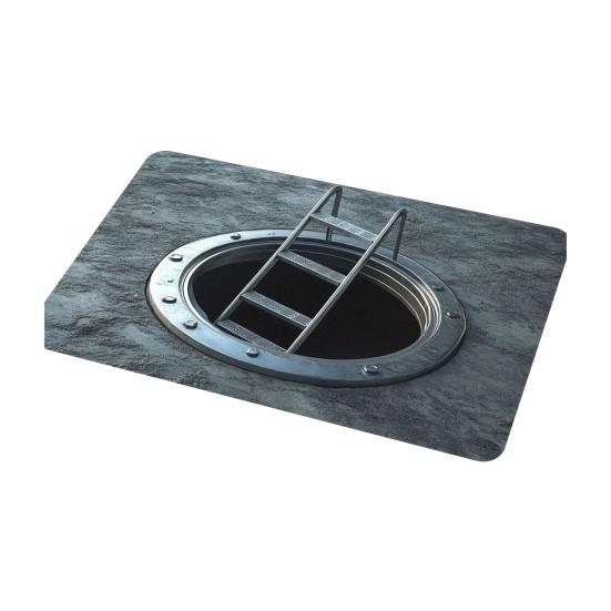 

Коврик для ванной с нескользящей подкладкой, рисунок оптической иллюзии, коврик для ванной, легко чистить, удобная зона отдыха, коврик для ванной 40cm E