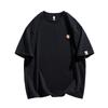 Men's Summer Embroidered Cotton Short-Sleeve T-Shirt