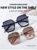 Blue Light Blocking Sunglasses TR Unisex Two Tone Frame UV Protection 400 Protection Stylish Eyewear for Male Female