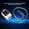 Portable Fingertip Pulse Oximeter SPO2 Blood Oxygen Saturation Monitor with LED Display Lanyard
