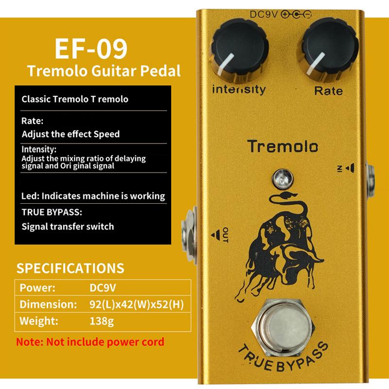 Guitar Stompbox Essential Series: Vintage Overdrive, Us Dream, Classic Chorus, Tremolo, Analog/Digital Delay, Ultimate Drive