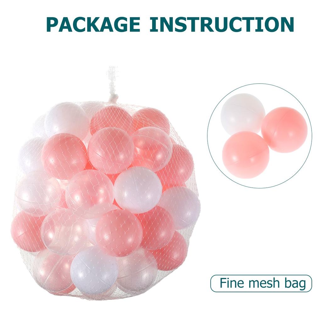 50/200pcs Ball Pit Balls for Kids 1.6inch Swim Pit Toys BPA-free Colorful Fun Balls Crush Proof Macaron Ball Pit Balls