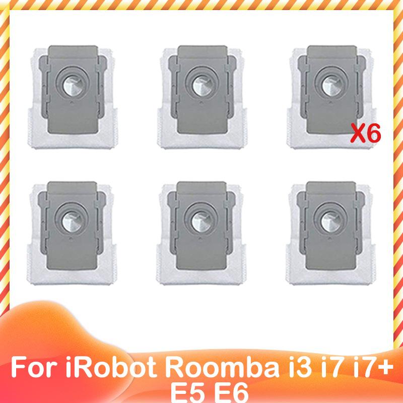For iRobot Roomba I3 I7 I7+ E5 E6 E7 Robot Vacuum Main Side Brush Roller Hepa Filter Dust Bag Rag Part For Cleaner Replacement