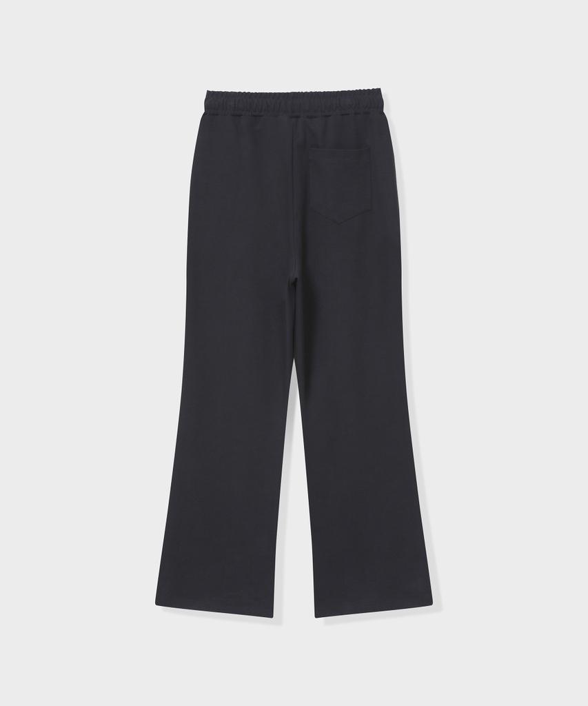 Geulleondeun Mild Bootcut Pants (Charcoal-Navy)