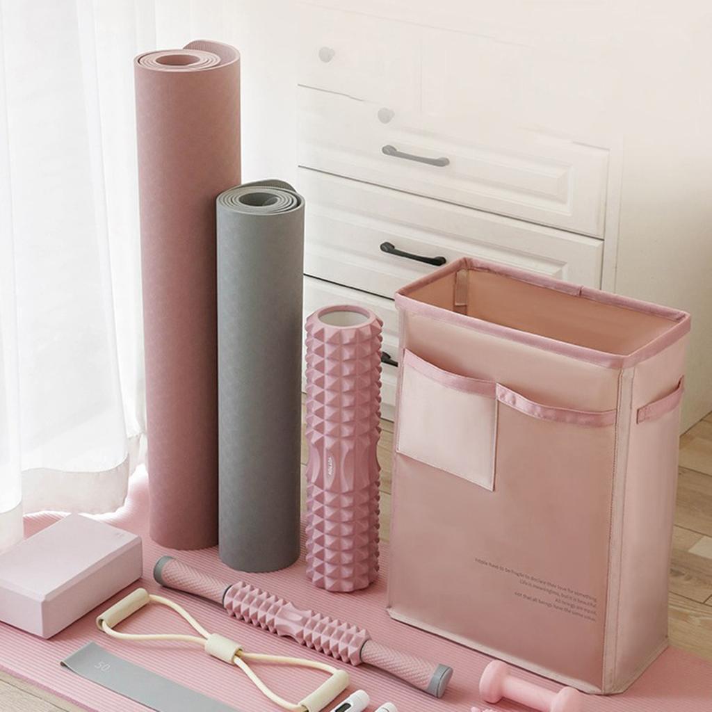 Funktionelles Yoga-Matten-Geräterack Sportgeräte Fitnesszubehör Koffer Gym-Lagerregal für verschiedene Trainingsgeräte