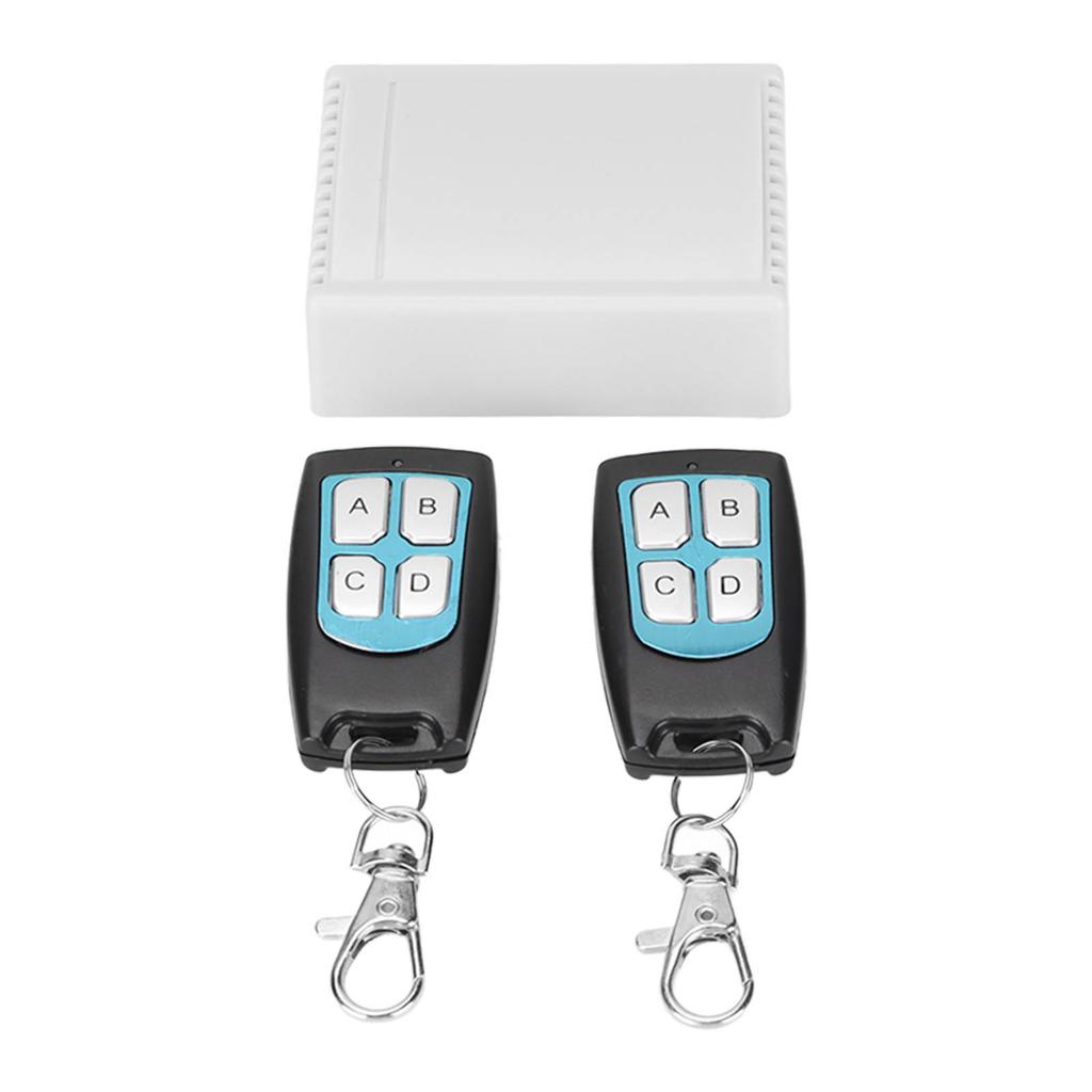 Wireless Remote Control Switch 433MHz 12V 4 Channel Remote Control Relay Switch for Lights Electr