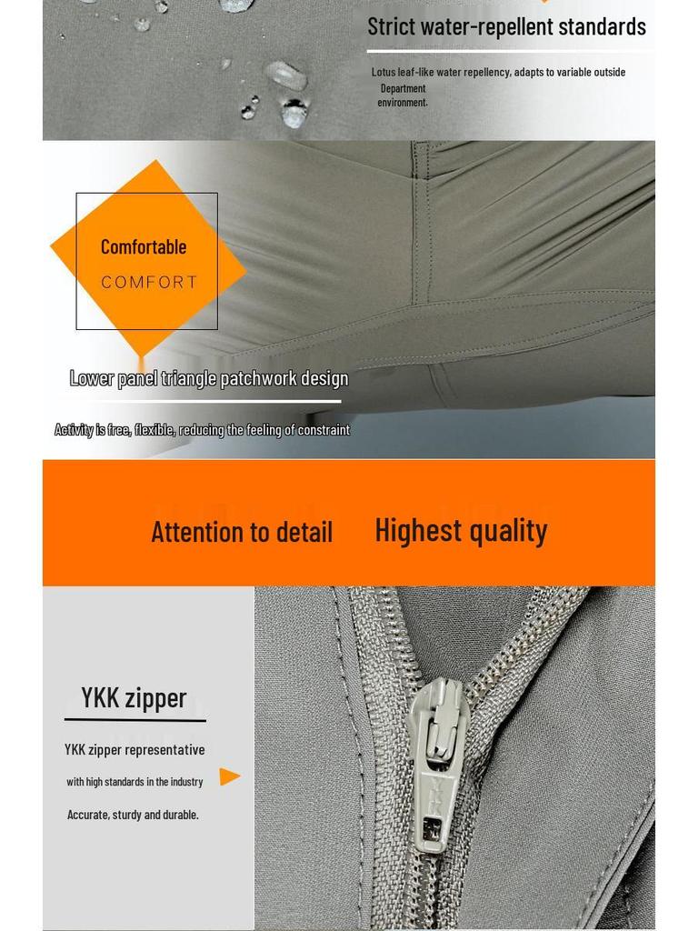 Heren Sneldrogende Tactische Camouflage Broek - Waterdicht, Stretch, Sport & Outdoor Kleding