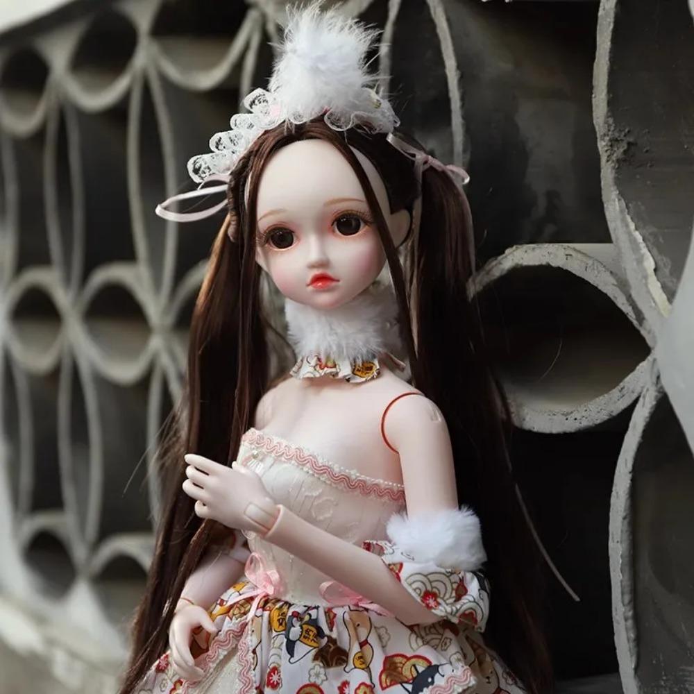 Cena Specjalna Lalka DBS 1/3 BJD Mechaniczne Stawy Ciało Z Makijażem W Tym Włosy Oczy Ubrania 62cm Wysokość Dziewczęcy Senna Wróżka