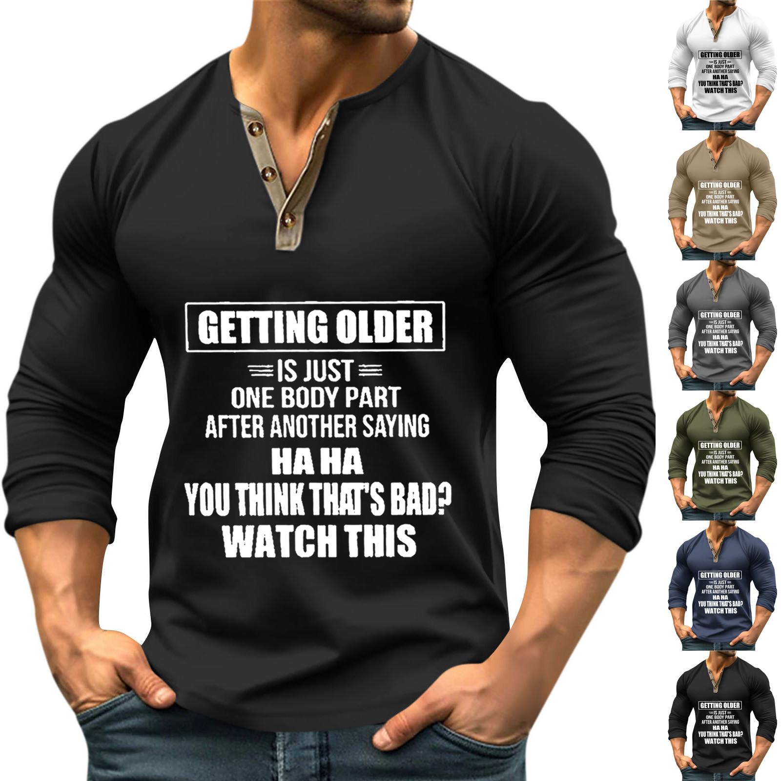 

Мужская уличная винтажная модная спортивная футболка с v-образным вырезом и длинным рукавом