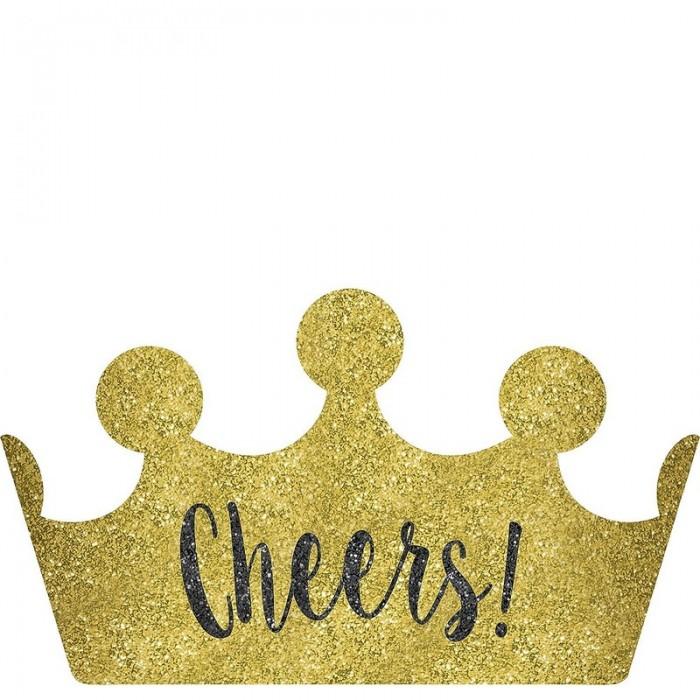 Amscan Cheers Glitter Crown Headband