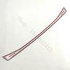 For Toyota C-HR C HR 2018 ~2024 stainless steel car Rear Bumper Protector Sill Trunk Tread Plate Trim Car Accessories