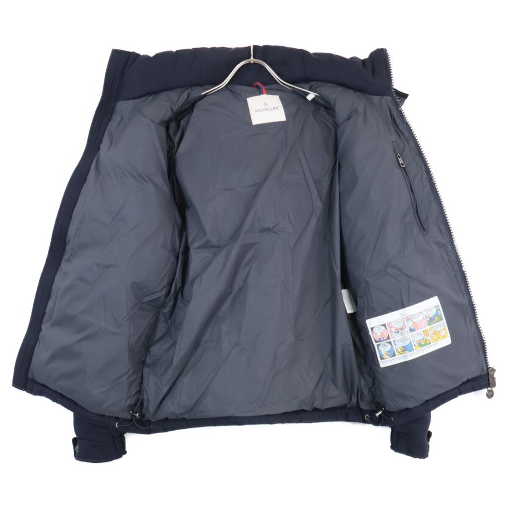 Moncler 2020 MONTGENEVRE Daunenjacke mit Kapuze Jacke 2 Marineblau Gebraucht