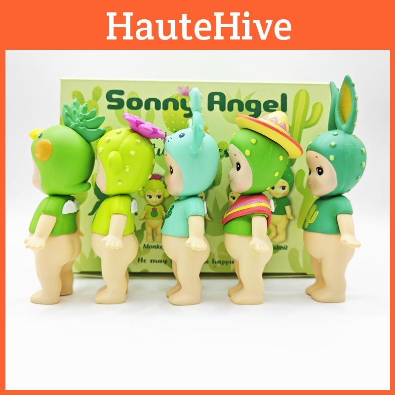 Charming Angel Figurines Plant Series Cactus Blind Box Toys For Creative Decoration