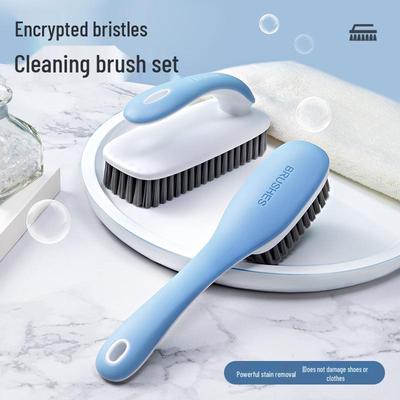 High-End Multifunctional Shoe & Laundry Brush Set with Soft Bristles for Household Cleaning