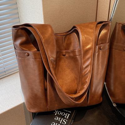 Lazer Deslocamento Bolsa de Grande Capacidade Feminina Nova Bolsa de Ombro Versátil Bolsa Tote