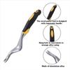 Two-Pronged Fork Root Extractor Sturdy Weeder Puller Tool Portable Hand Weeder Tool  Lawn