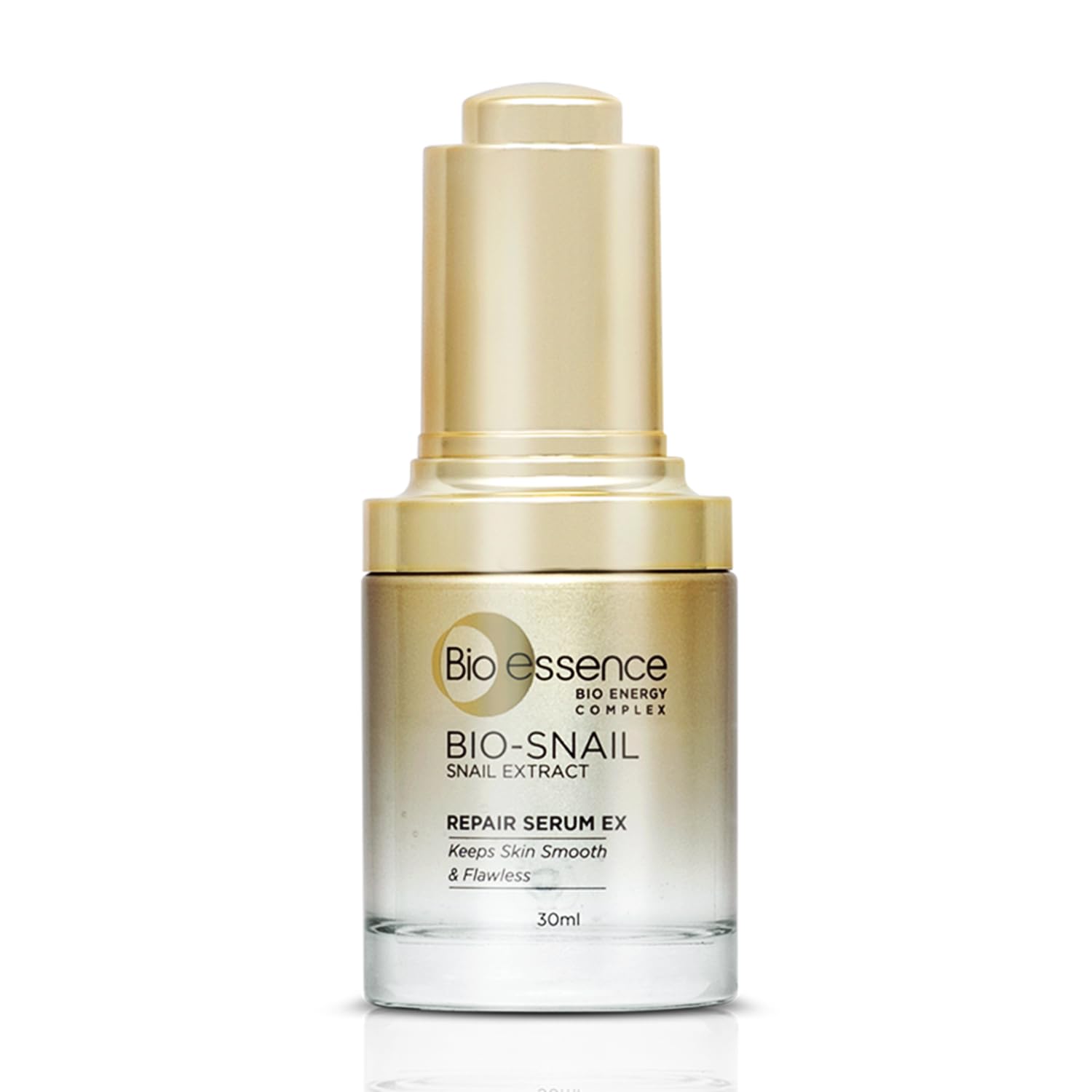 Bio Essence Сыворотка для восстановления с муцином улитки (30мл) | Легкая сыворотка со слизью улитки для глубокого увлажнения и восстановления кожи | Муцин улитки | Формула