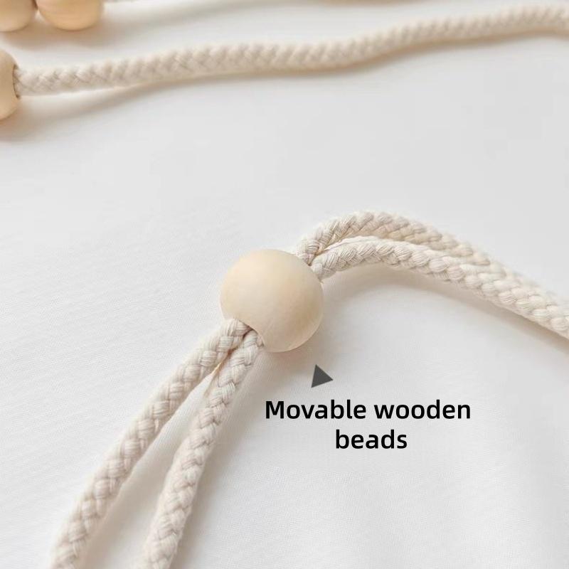 2PCS Modern Minimalist Design Curtain Straps Hanging Balls Handmade Curtain tiebacks Living Room and Bedroom Decoration