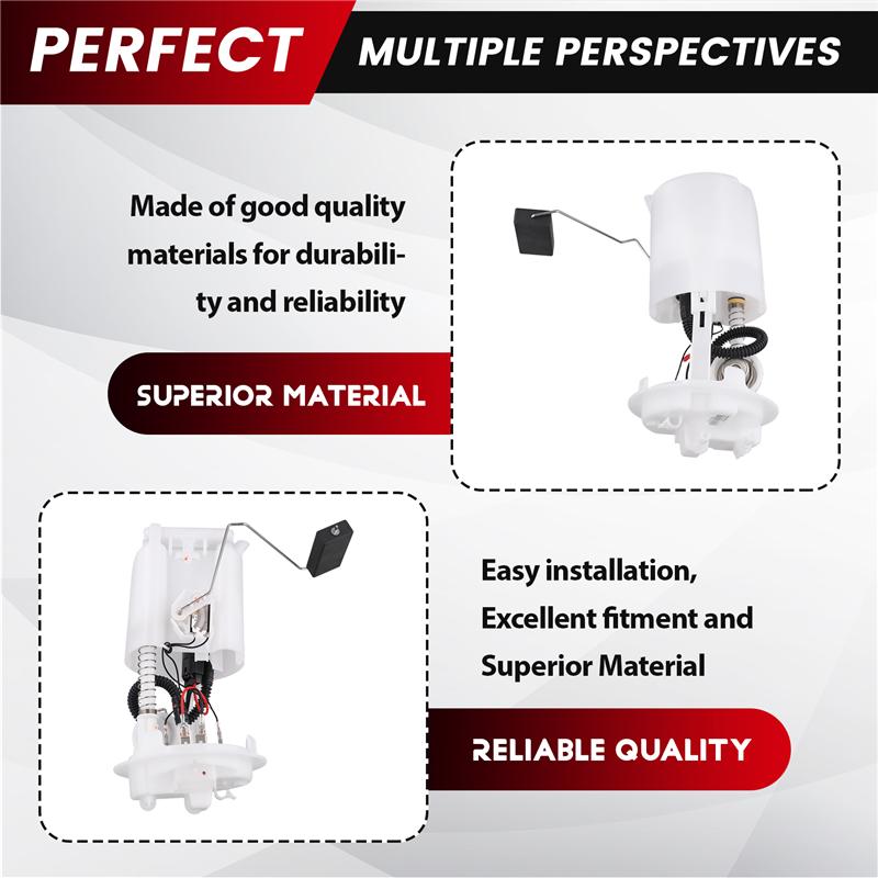 A28G-9633294680 Car Fuel Pump Module For 206 607 Partner Citroen Berlingo Xsara Picasso E10204M 0986580291 1525H8