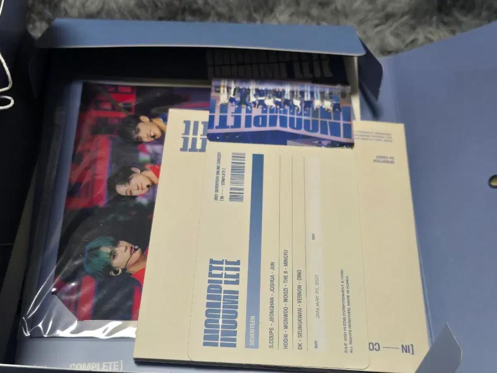 SEVENTEEN 2021 INCOMPLETE Concerto DVD Usado
