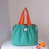 Eco-Friendly Foldable Single Shoulder Tote Bag - Portable, Large Capacity Grocery Bag