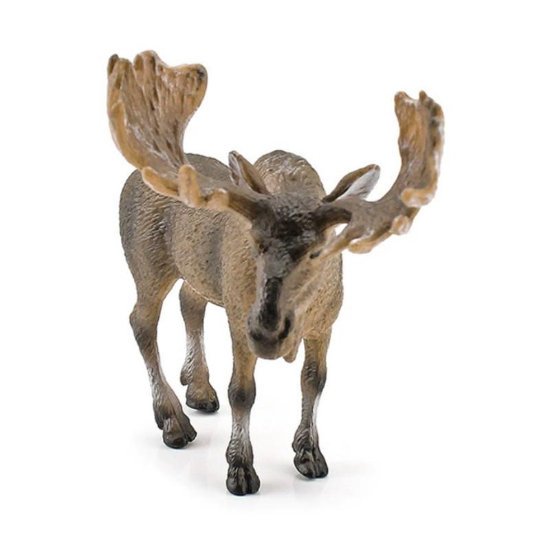 Simulation Luchs Hirsch Braunbär Pferd Kuh Eichhörnchen Wildtier Modell Ornament Für Naturdekor Sammler