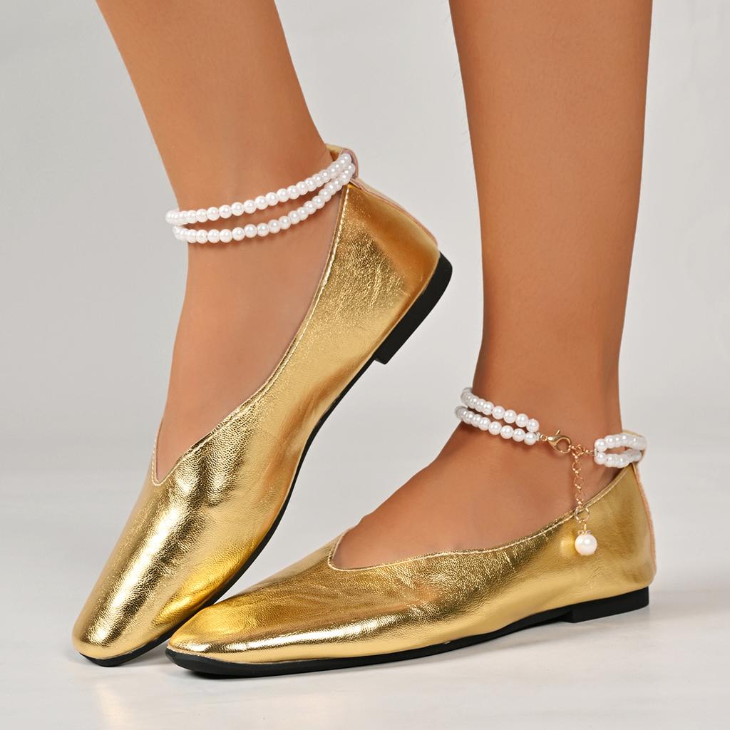 Fashion Women Flats Shoes 2025 New Retro Slip on Loafers Square Toe Shallow Mouth Sneakers Women Casual Lightweight Shoes Ladies